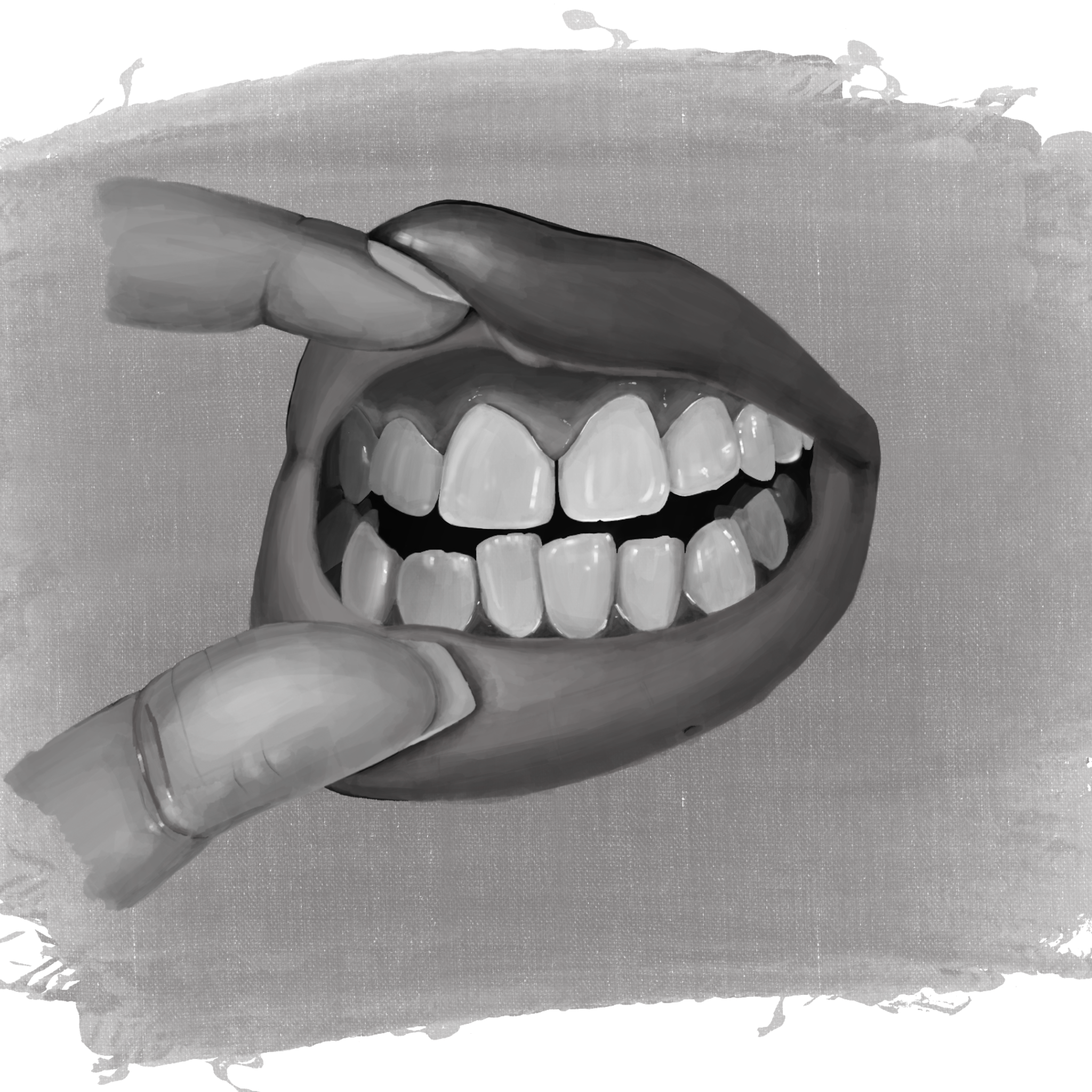 Digital Teeth Painting